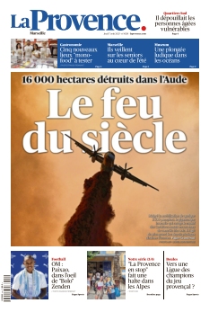 Couverture de La Provence Marseille du 07 août 2025