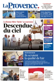 Couverture de La Provence Marseille du 14 août 2025
