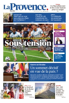 Couverture de La Provence Marseille du 19 août 2025