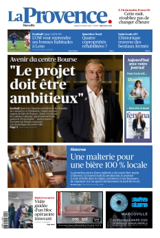 Couverture de La Provence Marseille du 25 octobre 2025