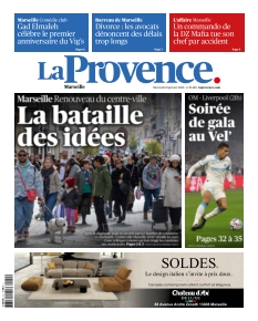 cover La Provence Marseille n°20260121