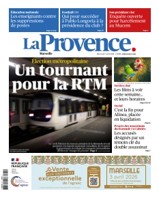 cover La Provence Marseille n°20260401