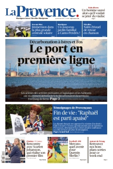 cover La Provence Martigues - Istres n°20250522