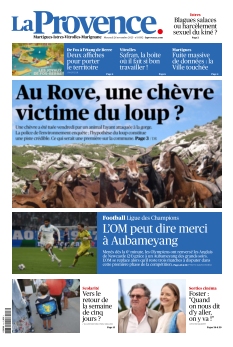 cover La Provence Martigues - Istres n°20251126