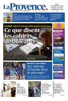 cover La Provence Vitrolles - Marignane n°20250707
