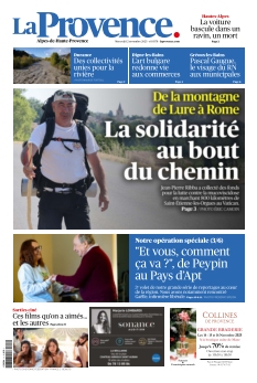cover La Provence Alpes n°20251112