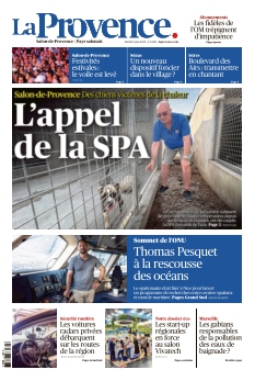 cover La Provence Salon n°20250610