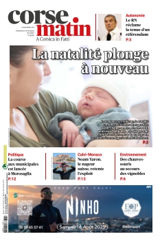 Couverture de Corse Matin du 10 août 2025