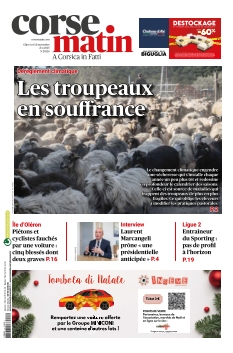 Couverture de Corse Matin du 06 novembre 2025