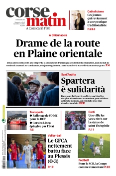 cover Corse Matin n°20251130