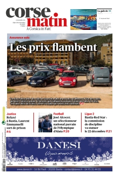 Couverture de Corse Matin du 