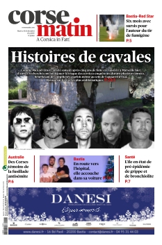 Couverture de Corse Matin du 16 décembre 2025