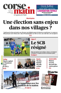 cover Corse Matin n°20260228