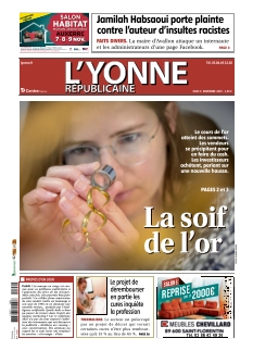 cover L'Yonne Républicaine - Yonne n°20251106