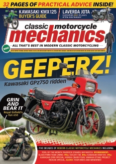 Cover of Classic Motorcycle Mechanics from 19 November 2025