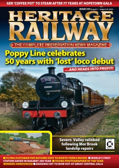 Cover Heritage Railway