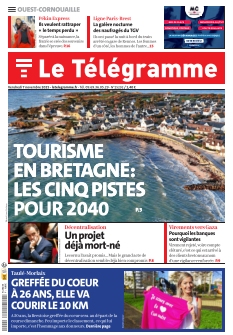 cover Le Télégramme Ouest-Cornouaille n°20251107