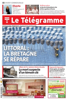 cover Le Télégramme Ouest-Cornouaille n°20260404