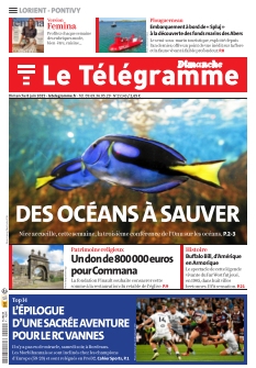 cover Le Télégramme Lorient n°20250608