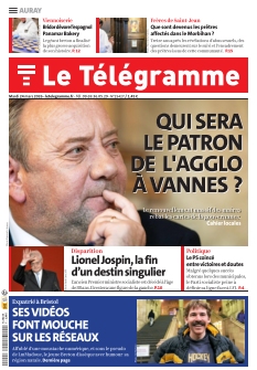 cover Le Télégramme Auray n°20260324