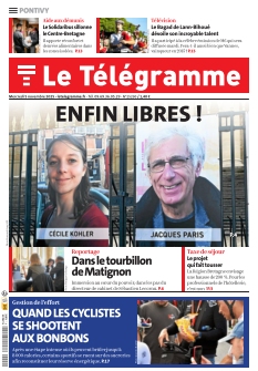 cover Le Télégramme Pontivy n°20251105