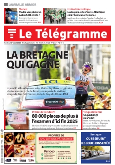 Cover Le Télégramme Lamballe -Dinan