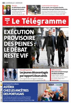 Couverture de Le Télégramme Lamballe -Dinan du 22 octobre 2025