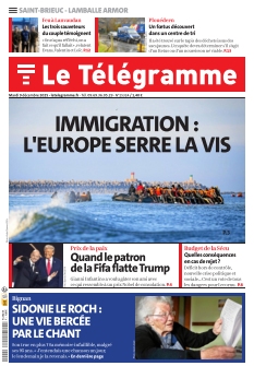 Couverture de Le Télégramme Lamballe -Dinan du 09 décembre 2025