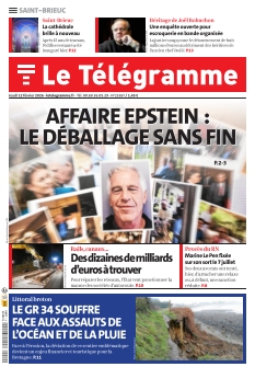 cover Le Télégramme Saint-Brieuc n°20260212