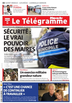 cover Le Télégramme Saint-Brieuc n°20260215
