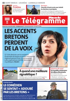 cover Le Télégramme Rostrenen n°20251102
