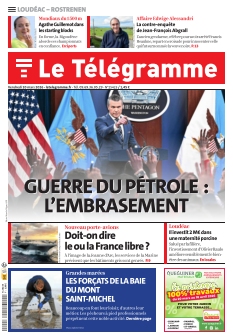 cover Le Télégramme Rostrenen n°20260320