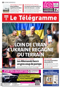 cover Le Télégramme Concarneau n°20260312