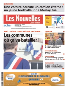 cover Les Nouvelles - L'Echo Fléchois n°20260312