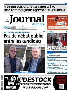 cover Le Journal de L'Orne n°20260226
