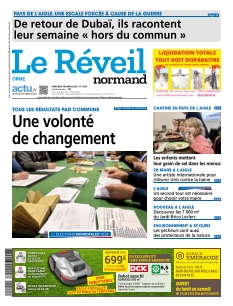 cover Le Réveil Normand Orne n°20260318