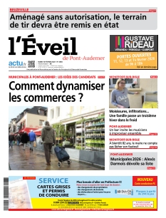 cover L'Eveil de Pont-Audemer n°20260210