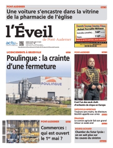 cover L'Eveil de Pont-Audemer n°20260428