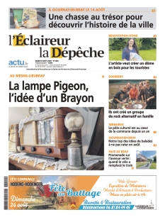 cover L'Eclaireur - La Dépêche n°20250805