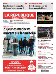 cover La République de Seine et Marne édition A-B n°20251215