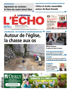 cover L'Echo Le Régional n°20260401