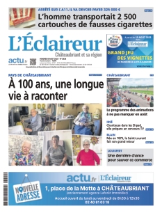 cover L'Eclaireur de Chateaubriant n°20250808