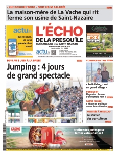cover L'Echo de la Presqu'île Saint-Nazaire n°20250530