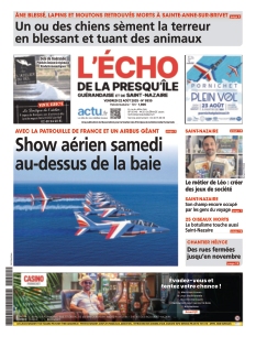 cover L'Echo de la Presqu'île Saint-Nazaire n°20250822