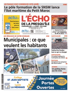 cover L'Echo de la Presqu'île Saint-Nazaire n°20260206