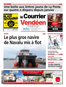 cover Le Courrier Vendéen n°20251113
