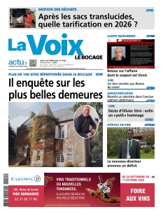 cover La Voix - Le Bocage n°20251002
