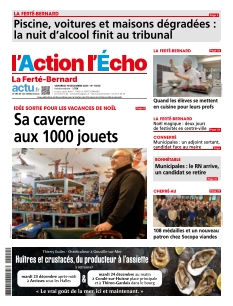 cover L'Echo Sarthois n°20251219