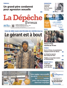 cover La Dépêche - Evreux n°20251003