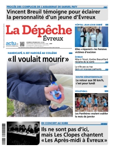 cover La Dépêche - Evreux n°20260206